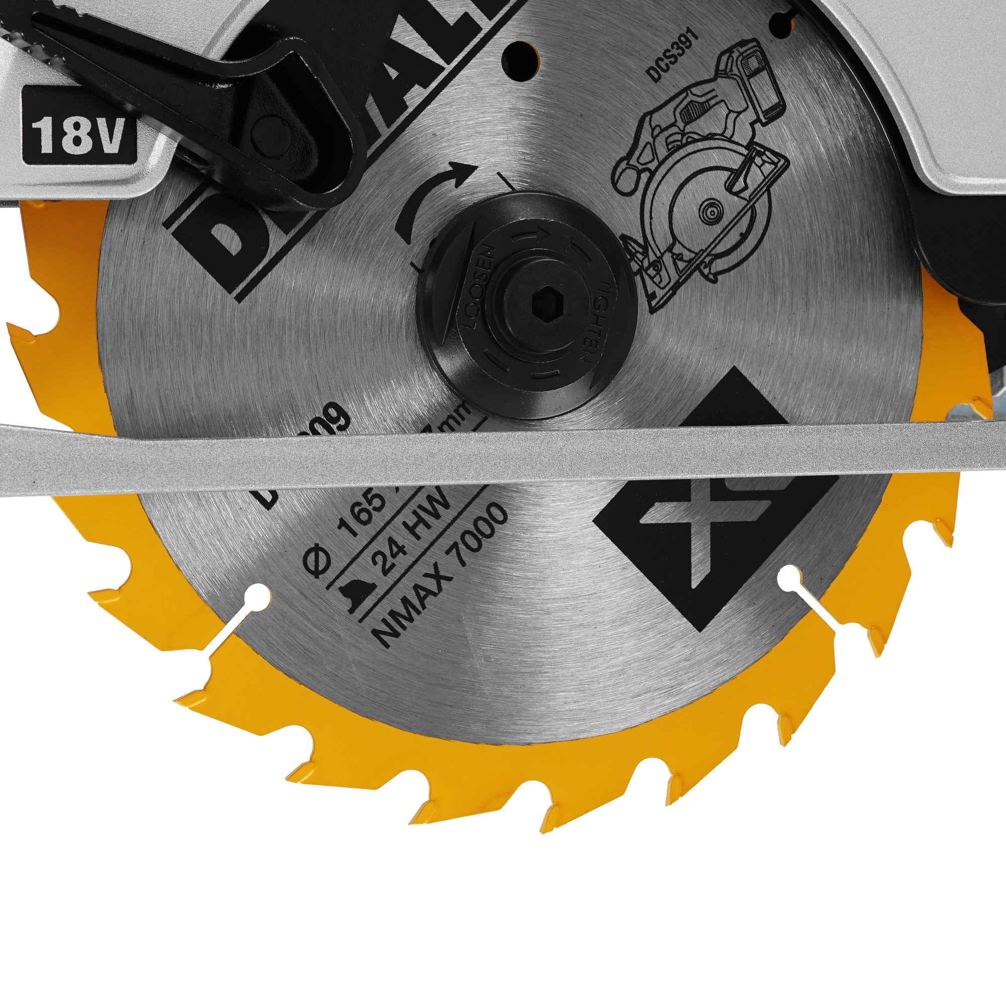 Пила дисковая DeWALT DCS391NT-XJ 5478667 STDN-0088867 - Вид №5