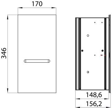 Emco Bad Ершик встраиваемый настенный Asis 2.0 sun-id-1386727 - Вид №15