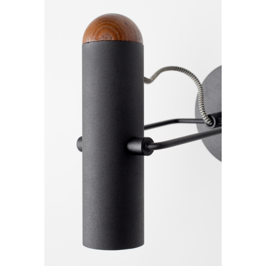 Лампа настенная Marlon, черная Zuiver 5400023 - Вид №5
