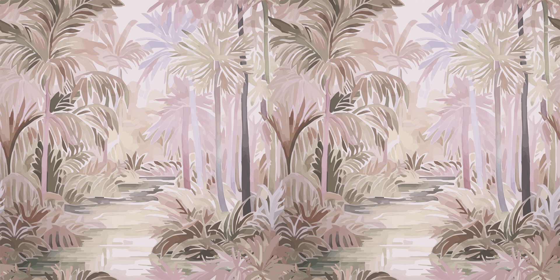 Тропические обои для детей Rimura 2025 ARCH-00080920 - Вид №1