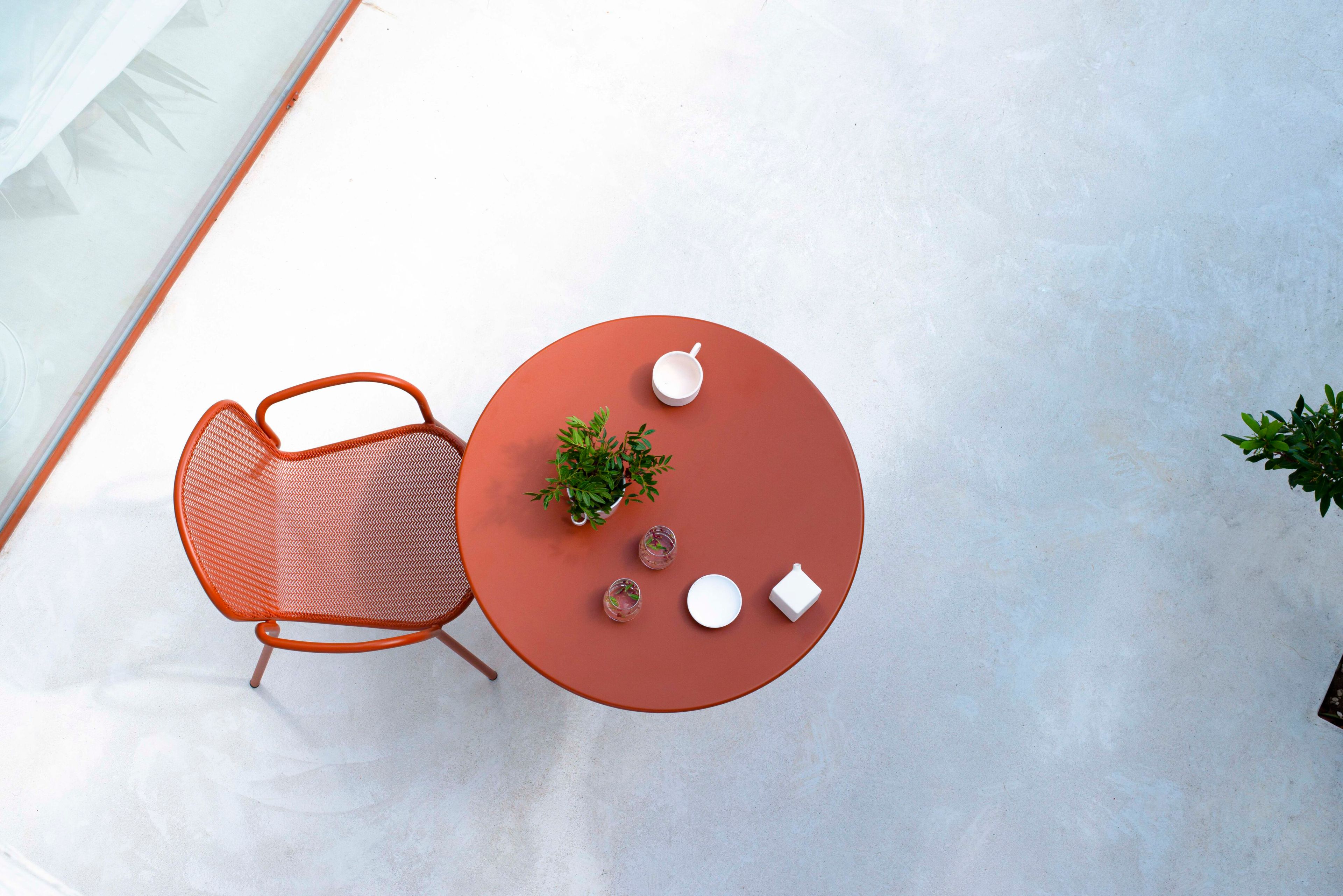 Стул для сада с подлокотниками из стали и ткани emu Ronda X ARCH-00150789 - Вид №8