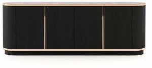 Laskasas Комод деревянный с распашными дверцами Brown Lk2113