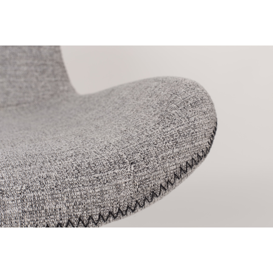 Стул Lester светло-серый White Label Living 1100334 - Вид №8