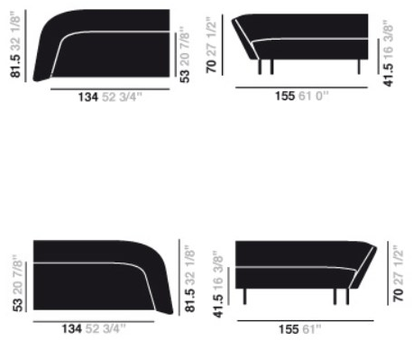 arper Модульный секционный диван Loop sun-id-1392189 - Вид №11