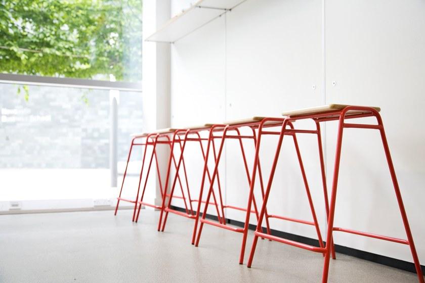 Deadgood Барный стул высокий деревянный с подставкой для ног Working girl Wg1m/l - Вид №5