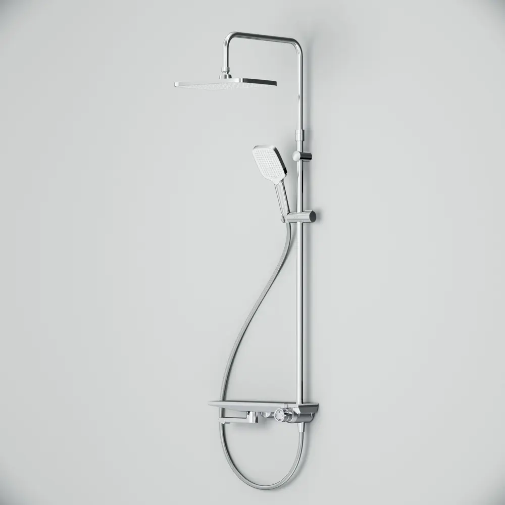 AM.PM Flash - душевая система с верхним душем и 3 режимами 89346522 STLM-0979377 - Вид №8