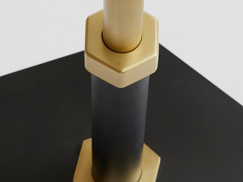 GABRIEL SCOTT Шестиугольный столик из мрамора Pedestal sun-id-1392360 - Вид №1