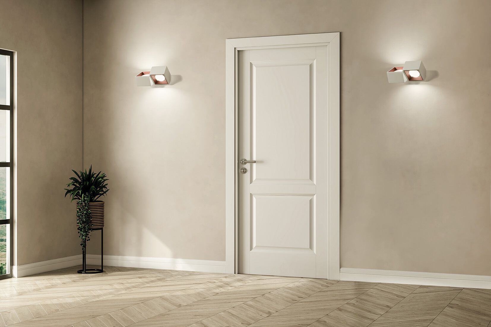 Гипсовая настенная лампа Tecnico NASSO QUADRATA ARCH-00048493 - Вид №11