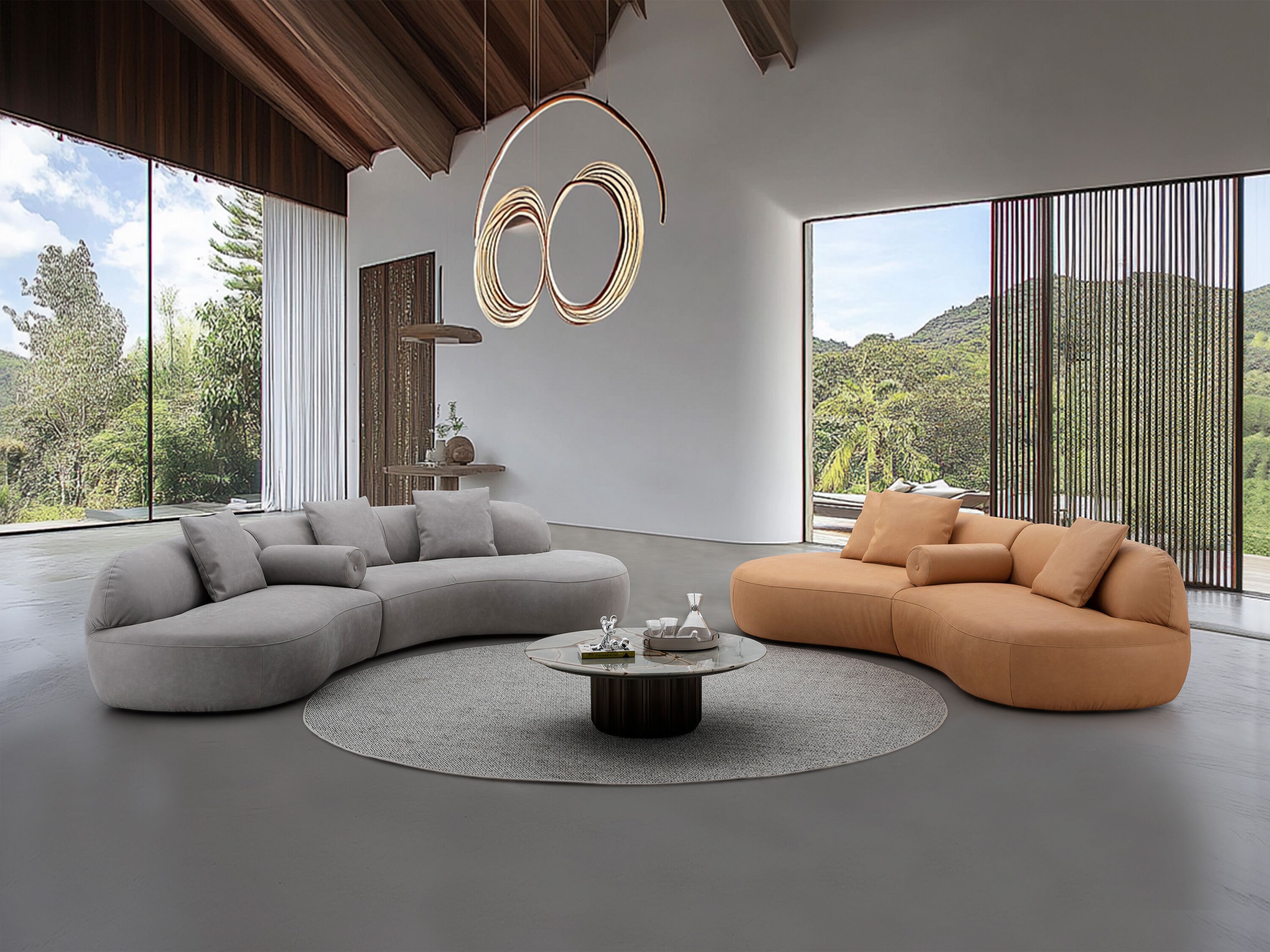 Модульный тканевый диван CAMPO DE' FIORI CHILI ARCH-00024328 - Вид №14