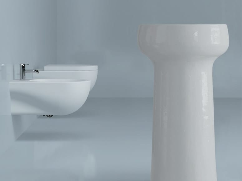 Керамический подвесной туалет Azzurra Ceramica облако ARCH-00101454 - Вид №1