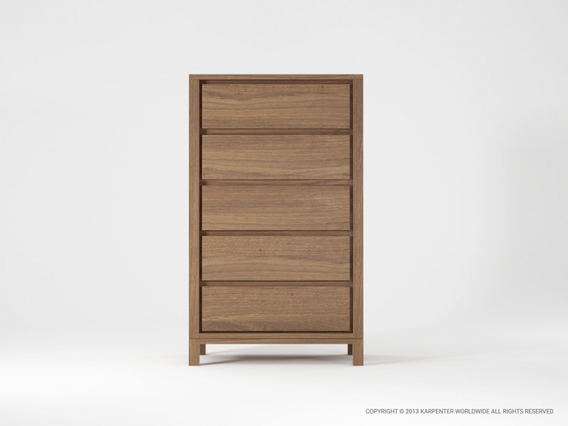 130_312 Комод с 5 ящиками Karpenter Solid
