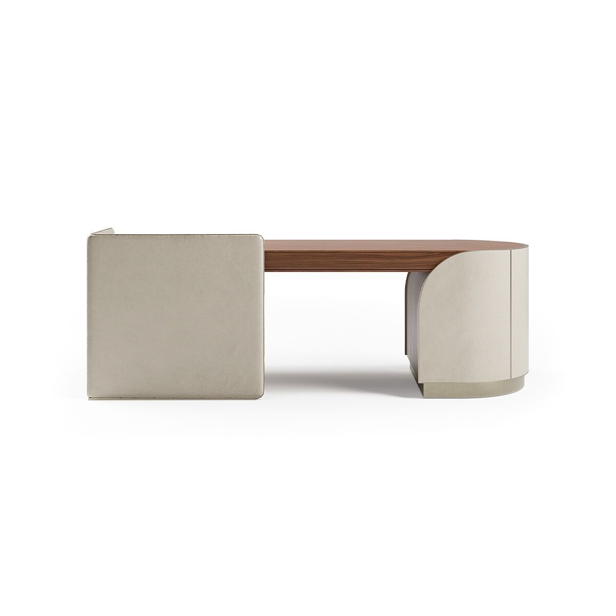 Кожаный стол с ящиками Capital Collection Duna ARCH-00135864 - Вид №19