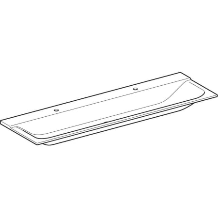 500.278.00.1 Встраиваемая раковина Geberit Xeno² Geberit  - Вид №11