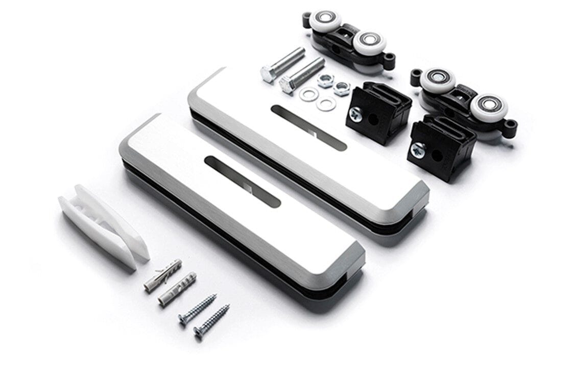 Комплект раздвижных дверей PROTEK® KIT PINZA VETRO PICCOLA/GRANDE ARCH-00081945 - Вид №3