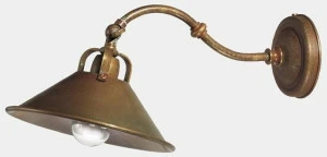 Il Fanale Настенный светильник из латуни с фиксированным кронштейном Cascina 204.04.oo