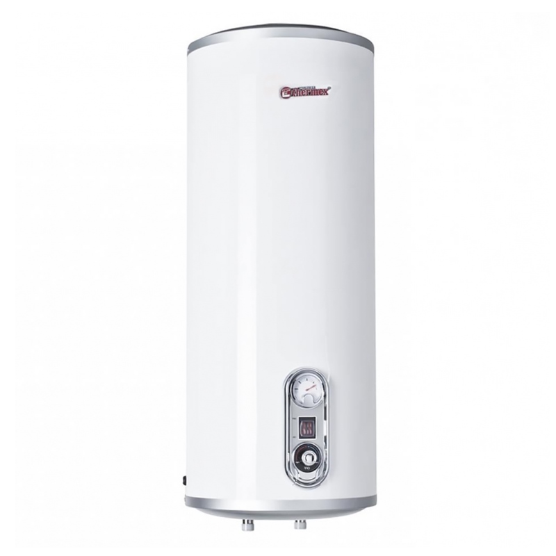 Водонагреватель электрический накопительный Praktik THERMEX 30л нержавеющий белый вертикальный 30-V PRAKTIK30V - Вид №1