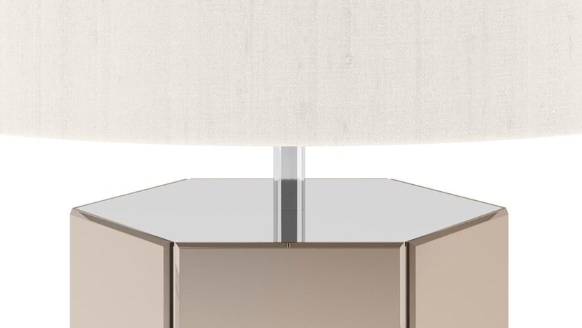 FRATO Настольная лампа с отраженным светом из зеркального стекла  Flf040011aad  - Вид №1