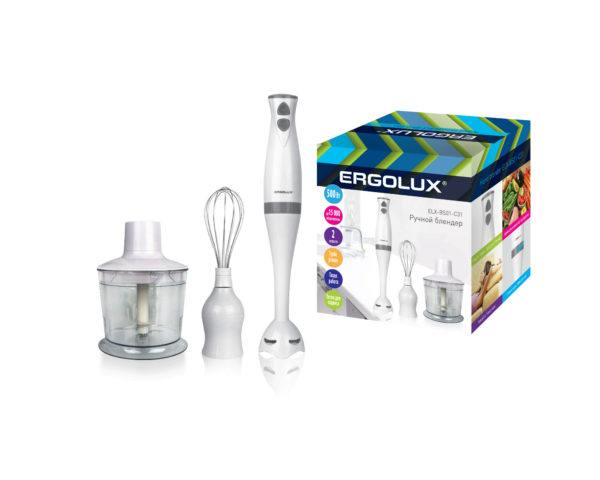 5368493 Блендер погружной ERGOLUX ELX-BS01-C31 белый STDN-0128038 - Вид №1