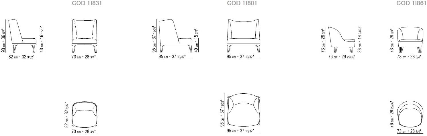 Flexform Кресло Dragonfly sun-id-1374501 - Вид №4