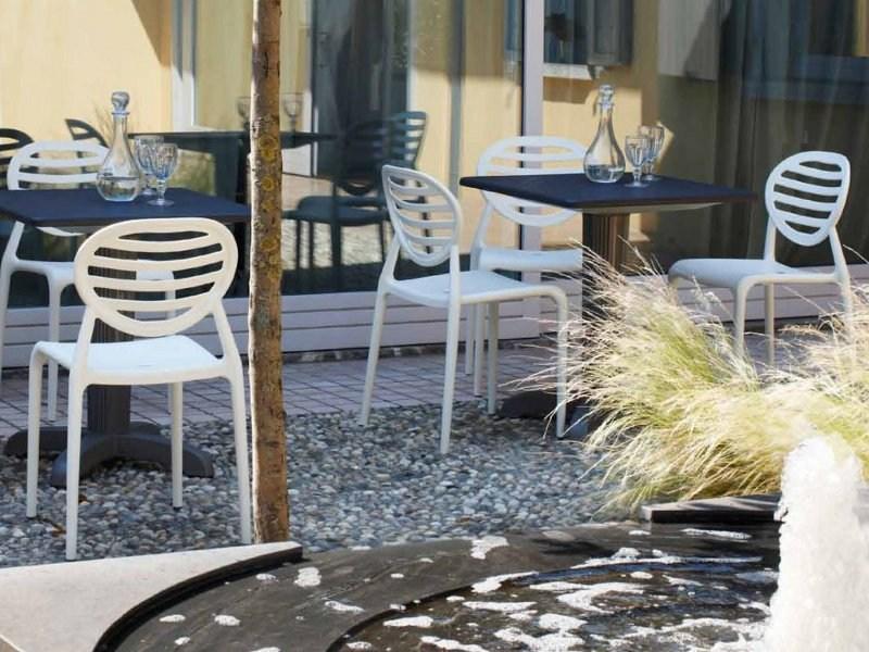 SCAB DESIGN Эргономичное штабелируемое кресло-медальон Gio sun-id-1349130 - Вид №1