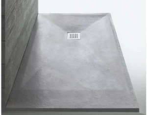 Samo Прямоугольный нескользящий душевой поддон из композитного материала в современном стиле Eccelsa