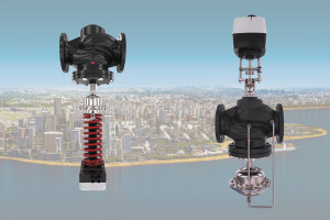 Danfoss Регулятор давления Virtus AFA 2/VFG 22 «до себя» AFA2 регул. блок, 0,3-1,5бар.65-100 PN16 003G5663