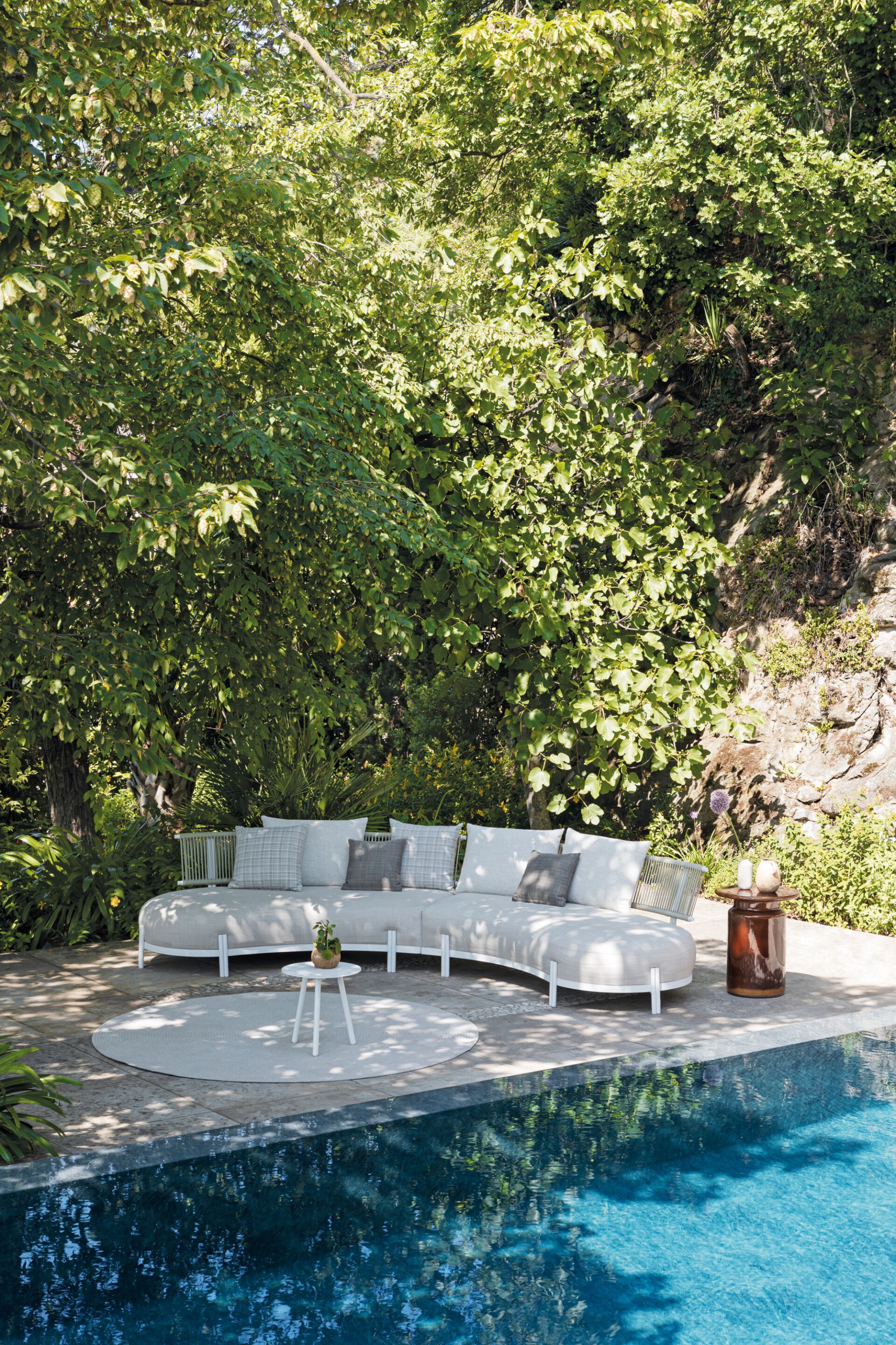 Тканевый модульный садовый диван Atmosphera Лотос ARCH-00038492 - Вид №3