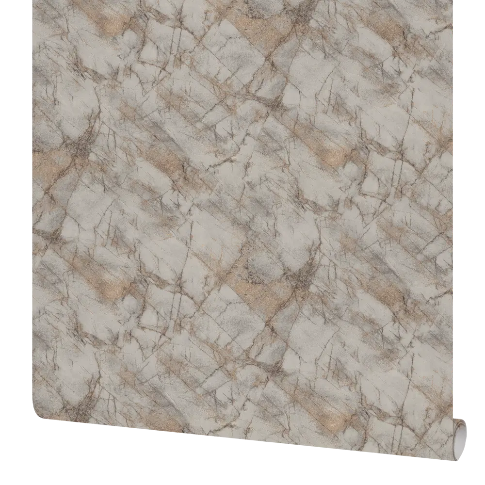 Обои флизелиновые Московская обойная фабрика Либре серо-коричневый фон 1.06 м STLM-2144138