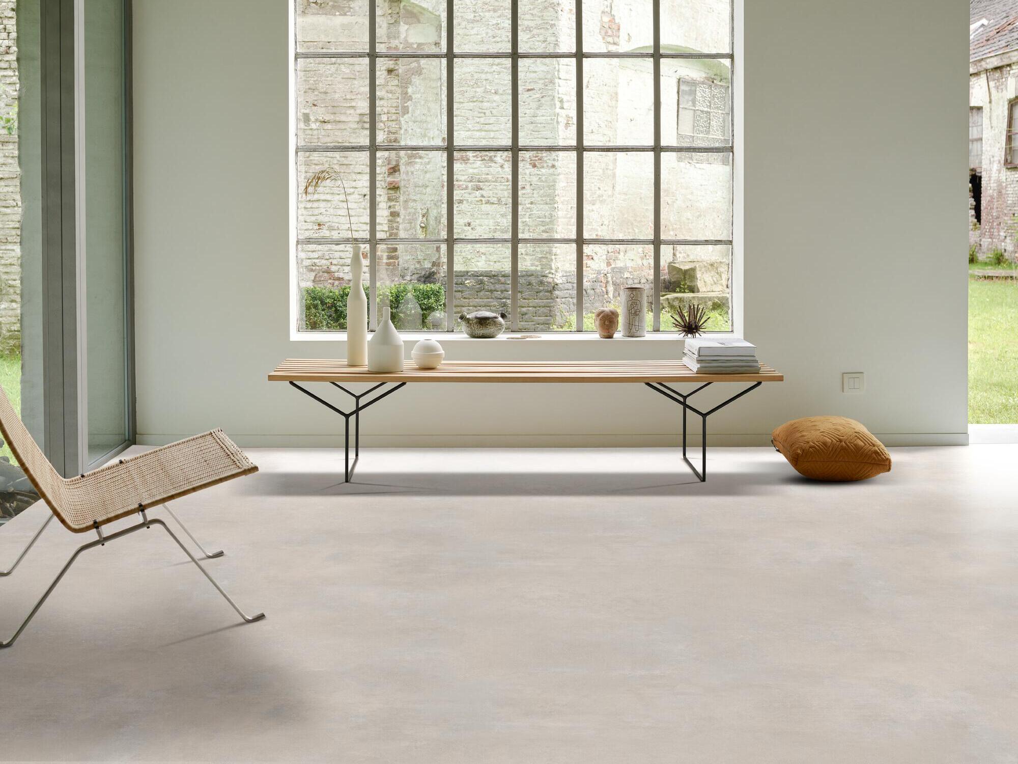 Противоскользящий виниловый пол с эффектом цемента BEAUFLOR Novo ARCH-00029145