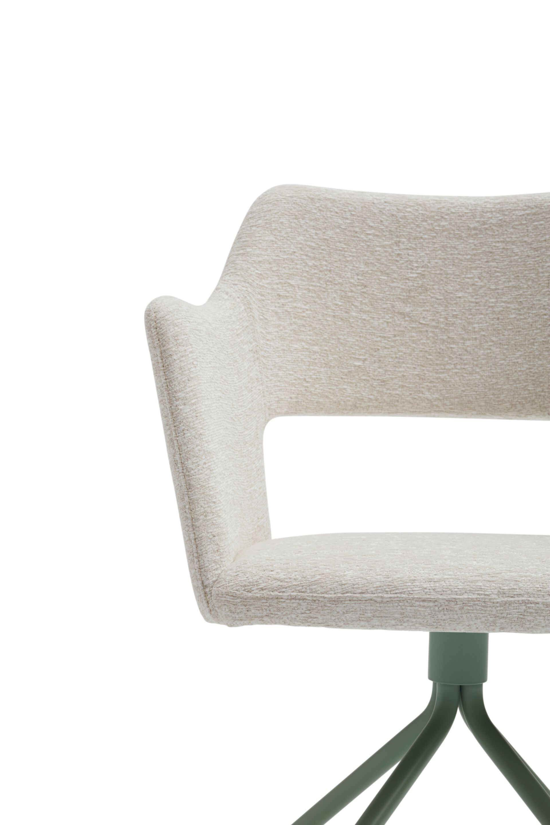 Тканевый мягкий поворотный стул Origins 1971 Edith ARCH-00113721 - Вид №2