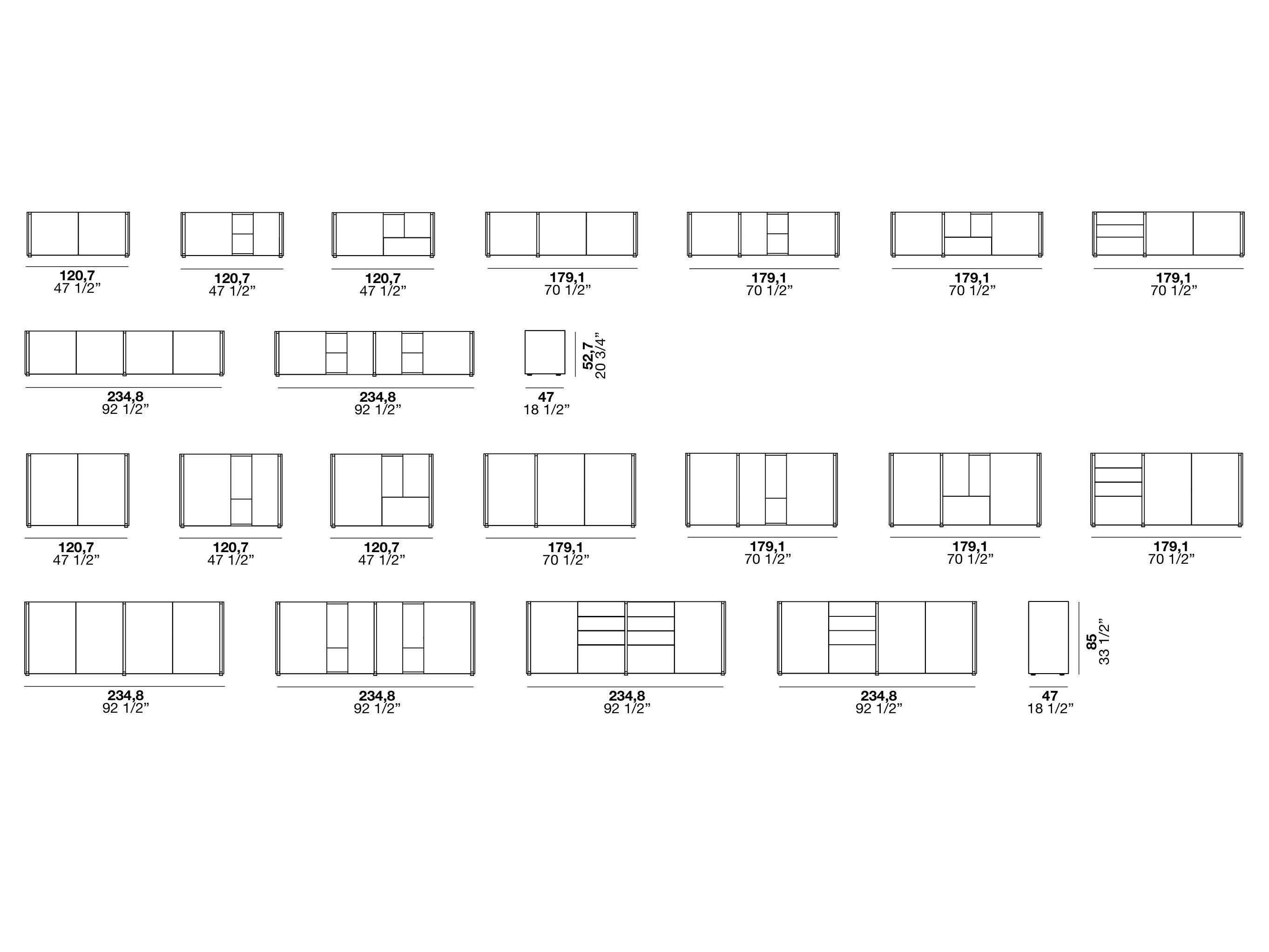 Деревянный шкаф с распашными дверями Alf DaFrè Da-do ARCH-00015964 - Вид №10
