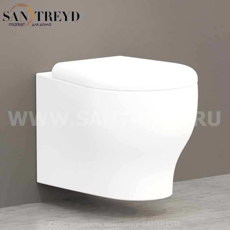 451501 Подвесной унитаз настенный Белый Kerasan K09 Италия