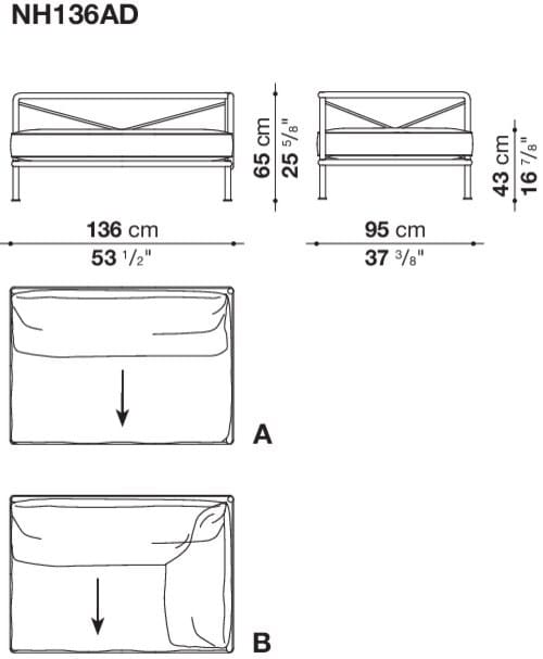 Садовый диван B&B Italia Outdoor Nooch ARCH-00068849 - Вид №21