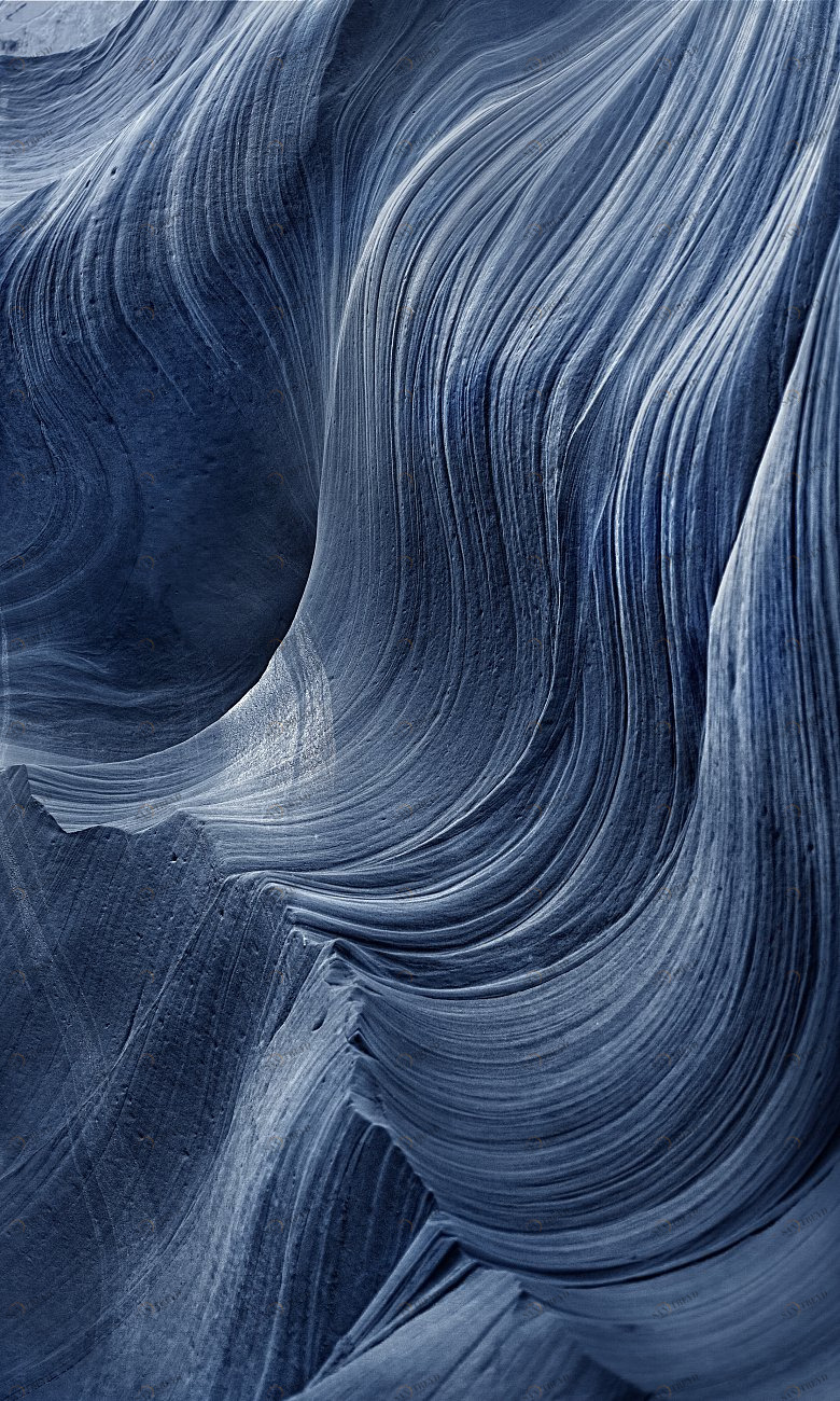 Фотокартина 30х60 см "Шелк" PANKOVSKY STUDIO ПЛАСТИФИКАЦИЯ 015907 Голубой;серый 