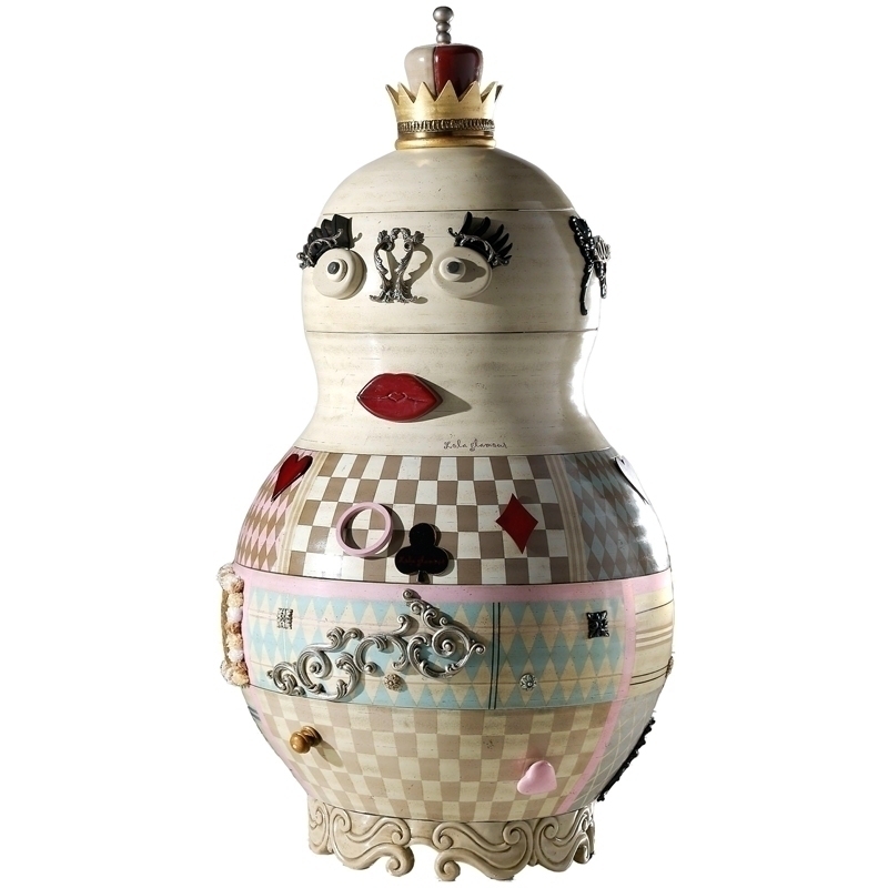 078870 Декоративный шкаф-матрешка Reina Lola Glamour Matrioska Santreyd