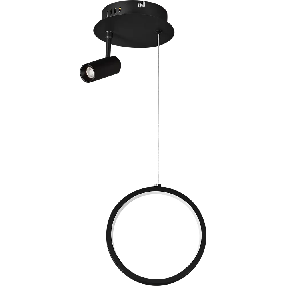 Подвесной светильник светодиодный Airy FR6082PL-L10B цвет черный 89335081 STLM-2094797 Freya  - Вид №1