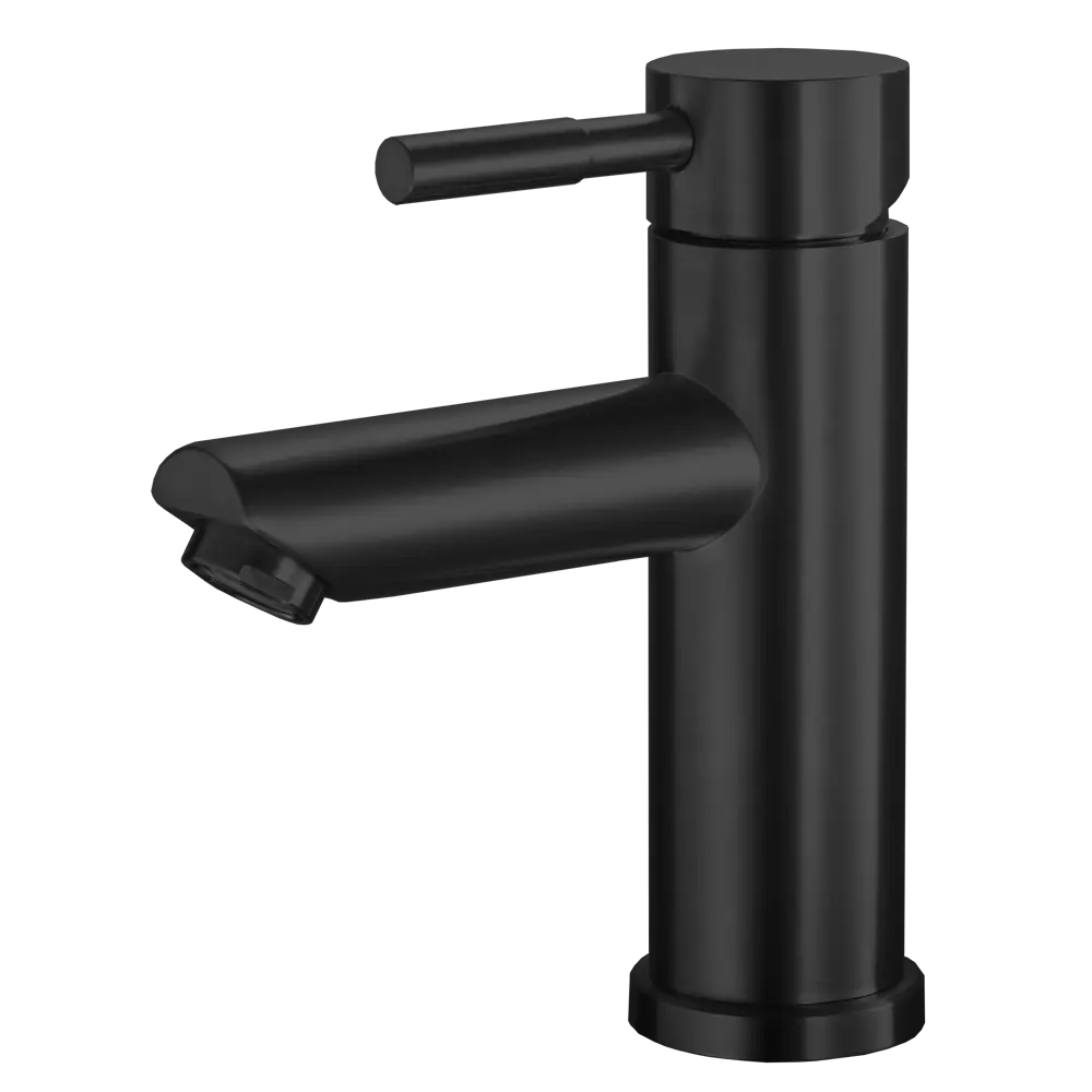 Смеситель VIDAGE Лаго для раковины — элегантный черный с керамическим картриджем 89360863 STLM-1480461