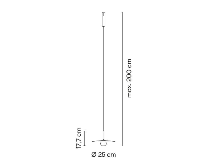 Стеклянный светодиодный подвесной светильник Vibia Bind ARCH-00020759 - Вид №1