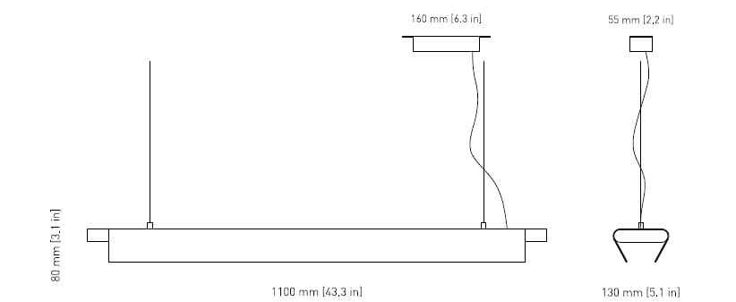 Подвесной светильник из дерева и стали +kouple SO ARCH-00057962 - Вид №10