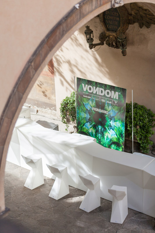 000200 Барный стул Vetrex Vondom Vertex - Вид №7