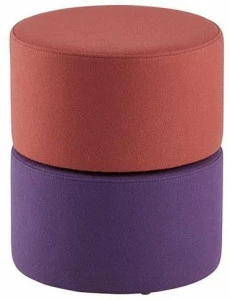 B&T Design Круглый пуф из ткани