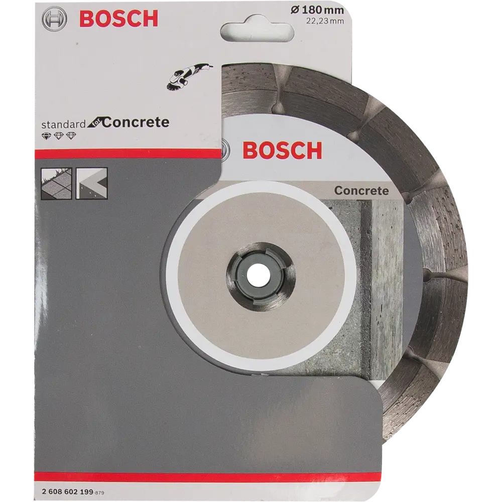 Диск алмазный по бетону Bosch Standard for Concret 2608602199 сегментный 180x22.2x2.2 мм 82388346 STLM-2168334 BOSCH PROFESSIONAL  - Вид №2