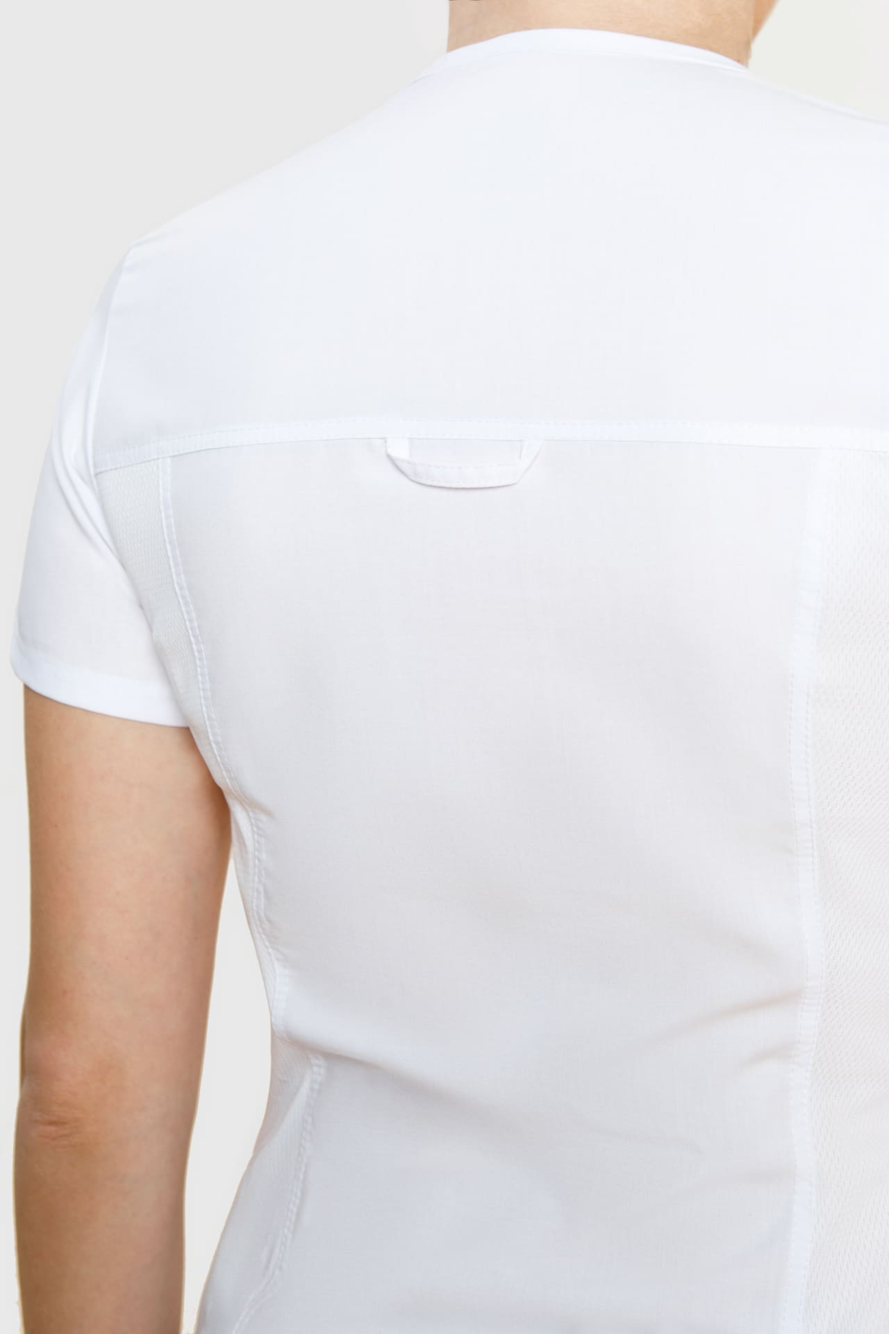 67980 Блузка женская WHITE (белый) GVENN  Медицинская одежда  размер 46 (M)  - Вид №6