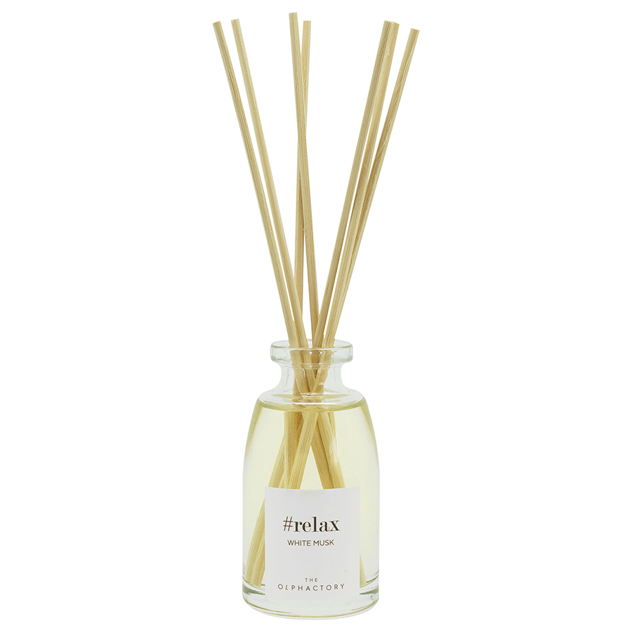 Диффузор ароматический The Olphactory Relax "Белый мускус" 100 мл AMBIENTAIR  00-3895034 Белый  - Вид №6