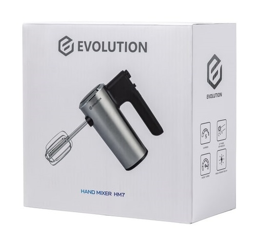 9208786 Миксер EVOLUTION HM7 серебристый STDN-0099356 - Вид №7