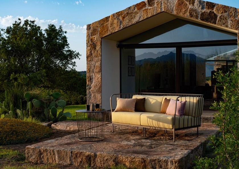 emu Угловое садовое кресло с тканевой обивкой Cannolè 1082 - 1083 - 1084 - Вид №16