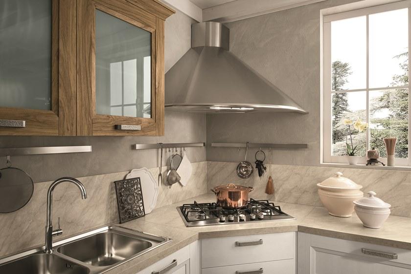 Febal Casa Модульная кухня с ручками с полуостровом sun-id-1464476 - Вид №1