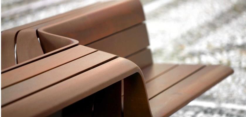 Metalco Деревянная скамейка со спинкой sun-id-1385509 - Вид №3