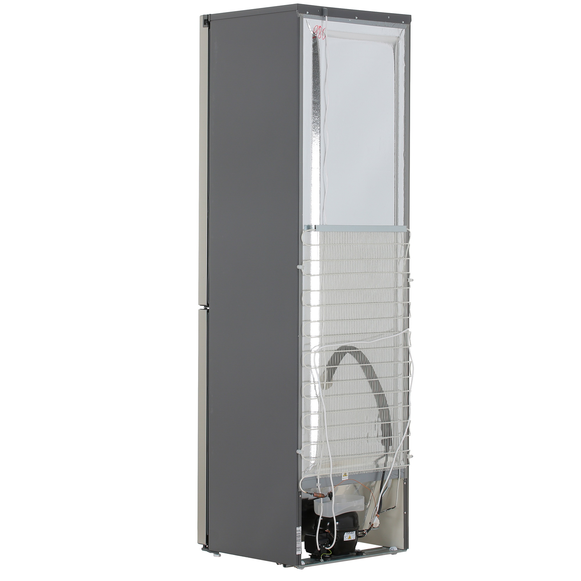 9066258 Холодильник с морозильником   Бирюса I980NF серебристый STDN-0095658 - Вид №4