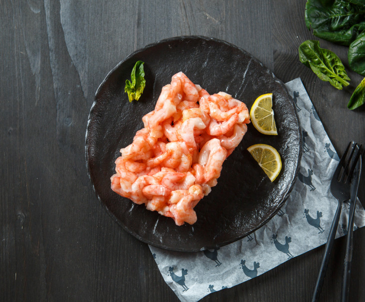 8645 Креветка очищенная Магаданские Морепродукты Вкусляндия  - Вид №2